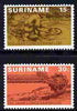 Surinam 1975 Centenary of Prospecting Concession set of 2 unmounted mint, SG 787-88
