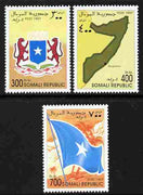 Somalia 1997 Pictorials perf set of 3 unmounted mint