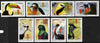 Cuba 2011 Birds perf set of 8 unmounted mint
