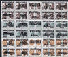 Ingushetia Republic - Vintage Cars opt set of 27 values (3 se-tenant units) each unit opt'd on,block of 20 Russian defs (total 60 stamps) unmounted mint