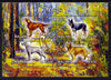Malawi 2012 Dogs #1 perf sheetlet containing 4 values cto used