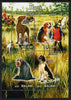 Malawi 2012 Dogs #2 perf sheetlet containing 4 values cto used