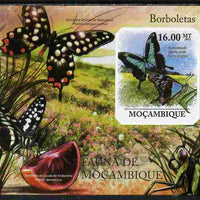 Mozambique 2011 Butterflies #1 imperf m/sheet unmounted mint. Note this item is privately produced and is offered purely on its thematic appeal