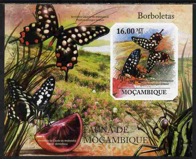 Mozambique 2011 Butterflies #3 imperf m/sheet unmounted mint. Note this item is privately produced and is offered purely on its thematic appeal