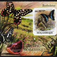 Mozambique 2011 Butterflies #5 imperf m/sheet unmounted mint. Note this item is privately produced and is offered purely on its thematic appeal