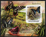 Mozambique 2011 Butterflies #5 imperf m/sheet unmounted mint. Note this item is privately produced and is offered purely on its thematic appeal