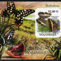 Mozambique 2011 Butterflies #6 imperf m/sheet unmounted mint. Note this item is privately produced and is offered purely on its thematic appeal