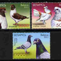 Belarus 2011 Birds perf set of 3 unmounted mint