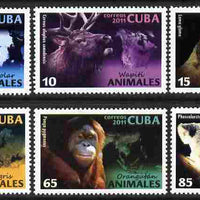 Cuba 2011 Animals perf set of 6 values unmounted mint