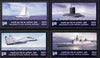 India 2011 President's Fleet Review set of 4 unmounted mint