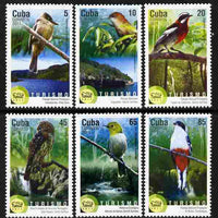 Cuba 2011 Tourism - Birds perf set of 6 unmounted mint