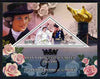 Ivory Coast 2012 Princess Diana perf s/sheet containing large triangular value unmounted mint