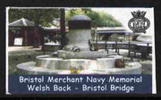 Cinderella - Great Britain 2001 Bristol Merchant Navy Memorial undenominated self-adhesive label unmounted mint