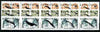 Kamchatka Republic - WWF Whales opt set of 15 values, each design opt'd on pair of Russian defs unmounted mint (Total 30 stamps)