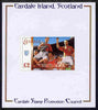 Easdale 1996 Great Sporting Events - Football £2 - Blackpool Winners of 1952-53 FA Cup Final mounted on Publicity proof card issued by the Easdale Stamp Promotion Council