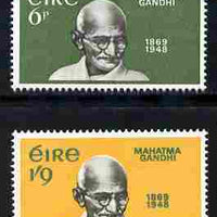 Ireland 1969 Birth Centenary of Gandhi set of 2 unmounted mint SG 272-3