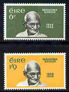 Ireland 1969 Birth Centenary of Gandhi set of 2 unmounted mint SG 272-3