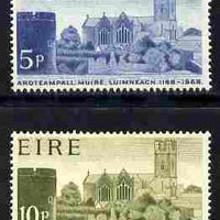 Ireland 1968 800th Anniversary of St Mary's Cathedral set of 2 unmounted mint SG 241-2