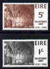 Ireland 1966 700th Anniversary of Ballintubber Abbay set of 2 unmounted mint SG 225-6