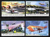 India 2012 100 Years of Civil Aviation perf set of 4 unmounted mint
