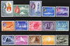 Singapore 1955-59 Pictorial definitive set of 15 complete (ships etc) lightly mounted mint SG 38-52
