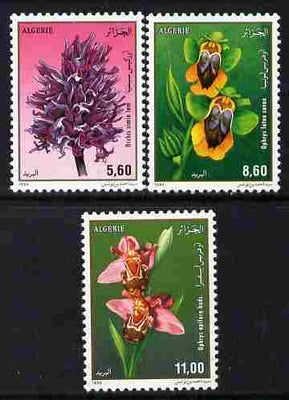 Algeria 1994 Orchids perf set of 3 unmounted mint SG 1140-42