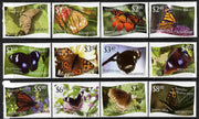 Tonga - Niuafo'ou 2012 Butterflies #1 perf set of 12 values (white background) unmounted mint