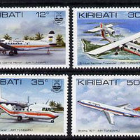 Kiribati 1982 Air Tungaru Airline set of 4 unmounted mint, SG 179-82 (gutter pairs available - price x 2)