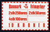 Denmark 1983 Numerals & Margrethe 10kr booklet complete & fine SG SB 101