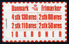 Denmark 1979 Numerals & Margrethe 10kr booklet complete & fine SG SB 91