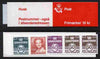 Denmark 1989 Numerals & Margrethe 10kr booklet complete & fine SG SB 127