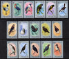 St Lucia 1976 Birds definitive set of 16 values complete unmounted mint SG 415-30a