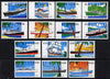 St Kitts 1990 Ships definitive set of 14 values complete unmounted mint, SG 312-25