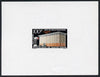 Upper Volta 1962 Opening of Ouagadougou Post Office 100f imperf deluxe proof sheet in issued colours on thin card as SG 111