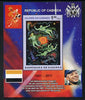 Cabinda Province 2011 Tribute to Yuri Gagarin - Paintings #10 perf souvenir sheet,unmounted mint
