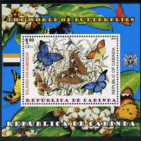 Cabinda Province 2011 The World of Butterflies #2 perf souvenir sheet,unmounted mint