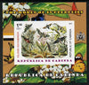 Cabinda Province 2011 The World of Butterflies #6 imperf souvenir sheet,unmounted mint