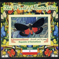 Somaliland 2011 The World of Butterflies #1 imperf souvenir sheet,unmounted mint