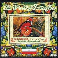 Somaliland 2011 The World of Butterflies #2 perf souvenir sheet,unmounted mint