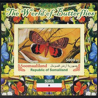 Somaliland 2011 The World of Butterflies #3 imperf souvenir sheet,unmounted mint