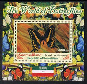 Somaliland 2011 The World of Butterflies #4 perf souvenir sheet,unmounted mint