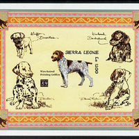 Sierra Leone 1994 Chinese New Year - Year of the Dog (Griffon) imperf m/sheet unmounted mint, as SG MS 2114a