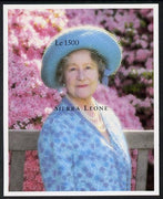Sierra Leone 1995 95th Bithday of Queen Elizabeth the Queen Mother imperf m/sheet unmounted mint, as SG MS 2339