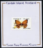 Easdale 1996 Butterflies - 26p Small Copper mounted on Publicity proof card issued by the Easdale Stamp Promotion Council