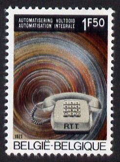 Belgium 1971 Inauguration of Automatic Telephone Service 1f50 unmounted mint SG 2183