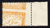 Egypt 1938 Official 1m orange marginal single with misplaced perforations specially produced for the King Farouk Royal collection, unmounted mint as SG O276