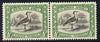 South West Africa 1931 Kori Bustard 1/2d bilingual horizontal pair unmounted mint SG 74