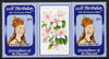 St Vincent - Grenadines 1982 Princess Di's 21st Birthday 50c in unmounted mint gutter pair with wmk inverted (SG 229w )