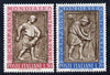 Italy 1963 Freedom from Hunger set of 2 unmounted mint, SG 1092-93