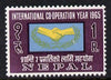 Nepal 1965 International Co-operation Year unmounted mint, SG 200
